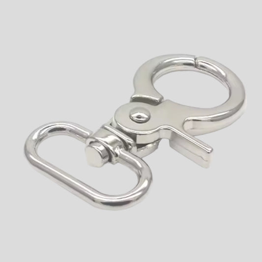 Purse Metal Big Snap Hook | Nickel Trigger Swivel Snap Hook